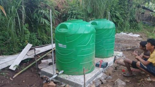 New water storage with distribution tank after NCDF support 